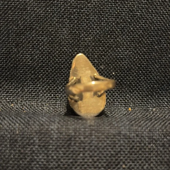 Pink conch sterling silver ring - Picture 4 of 9